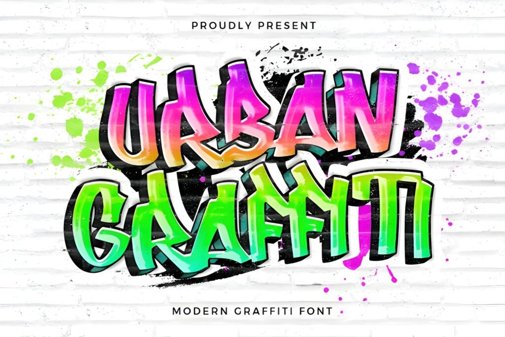 Urban Graffiti Font