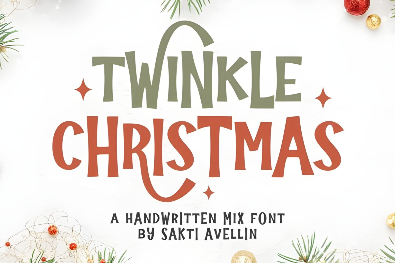 Twinkle Christmas Font - Download for Free