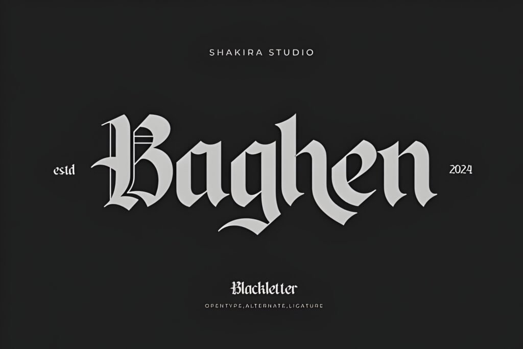 Baghen Font