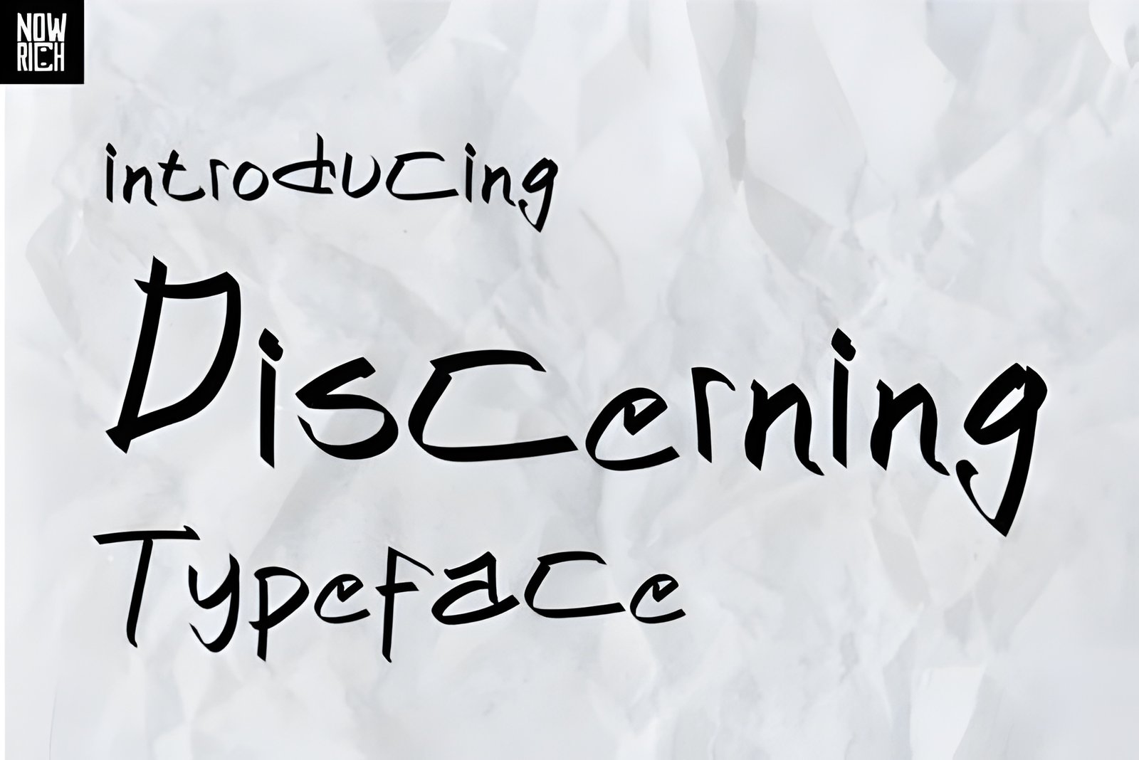 Destuctive Font Discerning Font - Download for Free