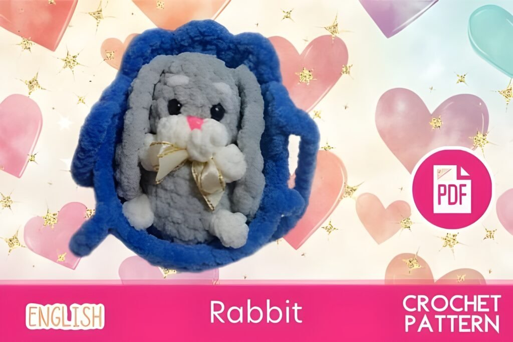 Snuggle Bunny Amigurumi (Beginner Crochet PDF)