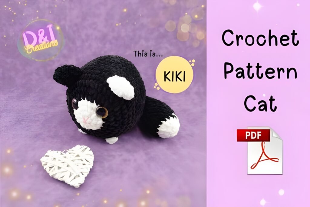 Sweet Little Cat Plush (Easy Amigurumi PDF)