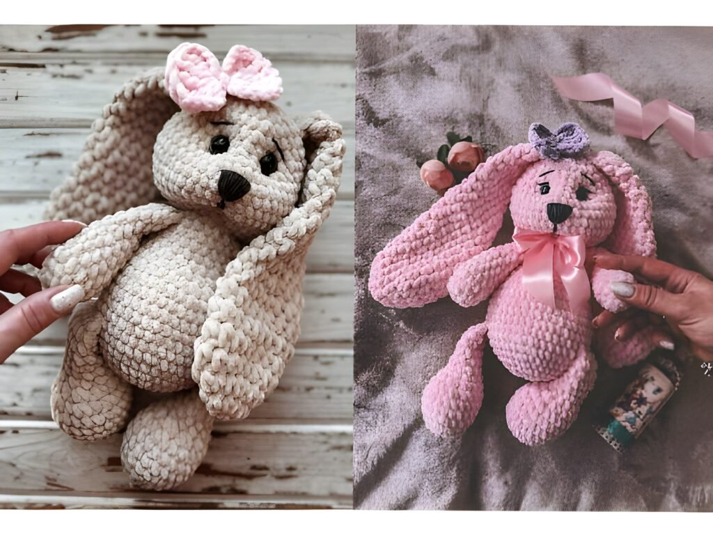 Cozy Plush Bunny (Instant Download Crochet Pattern)