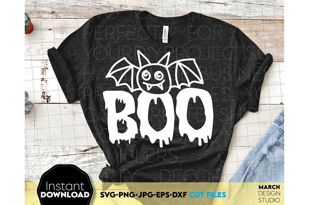 Halloween shirt SVG design for Cricut Silhouette gifts mugs and seasonal apparel