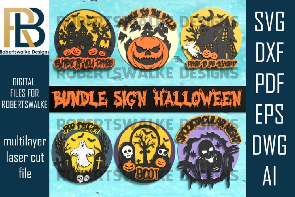 Enter If You Dare scary Halloween sign with haunted house design